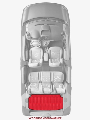 ЭВА коврики «Queen Lux» багажник для Nissan Interstar